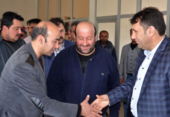 Başkan Melik Yaşar esnafla buluştu