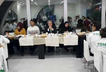 TOHM sporcularından şehit ailesine vefa