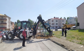 Palandöken ilçesinde altyapı seferberliği