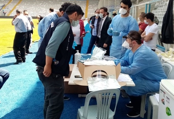 Statta görev alacak personele Covid-19 Testi