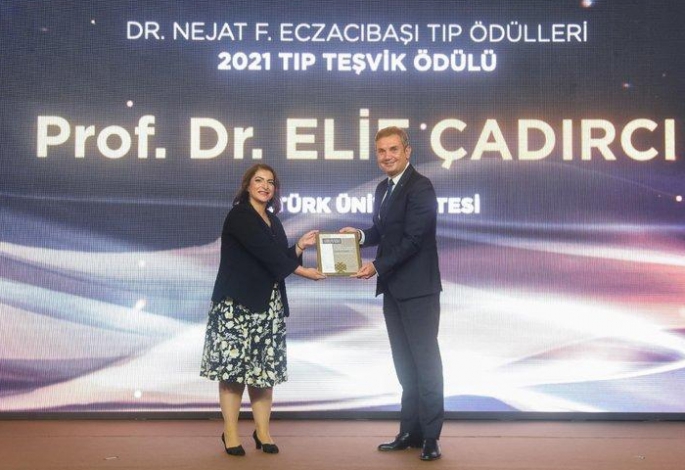 2021 Tıp Teşvik Ödülü Elif Çadırcı’nın
