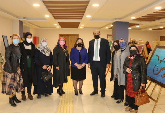 Aziziye’de ‘Çağdaş Hat’ Sergisi açıldı