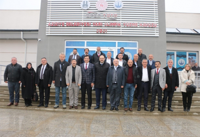 EBB Meclis Üyelerine Aziziye’de yatırım turu
