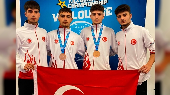 Avrupa’dan madalya ile dönüyorlar