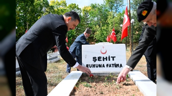 Erzurum’da Gaziler dualarla yad edildi
