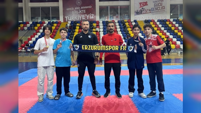 Erzurumlu kick boksçular Türkiye Finallerinde