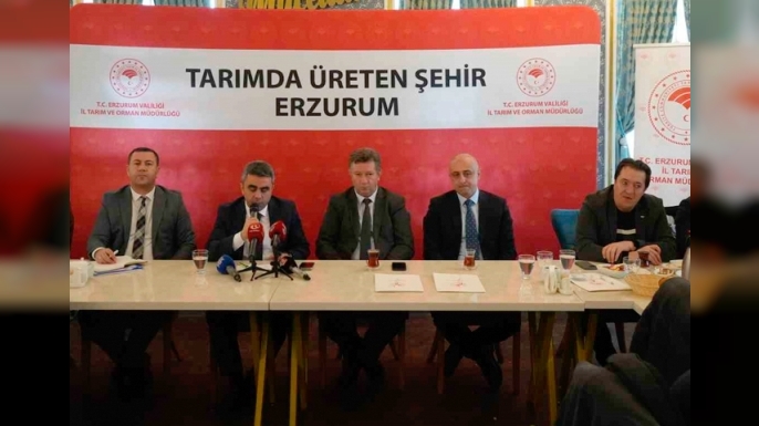 Erzurum’da 2025 tarımda yatırım yılı oldu