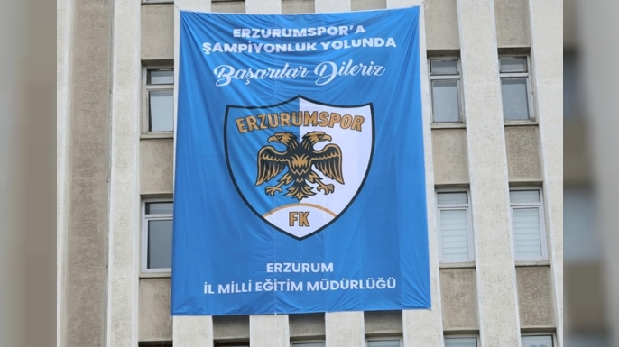 İl Millî Eğitim Müdürü Ekici’den Erzurumspor’a destek