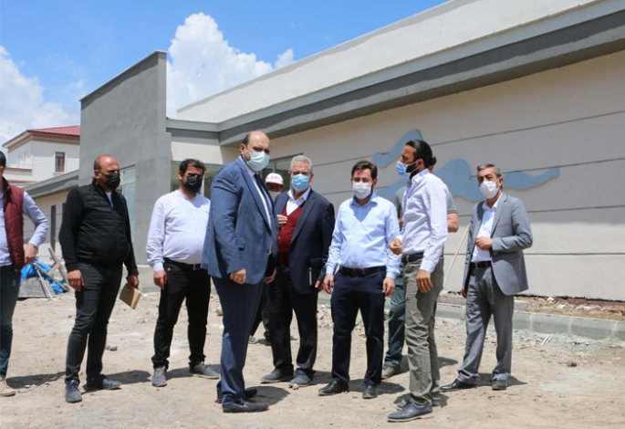 Aziziye’de Yarı Olimpik Havuz da tamam