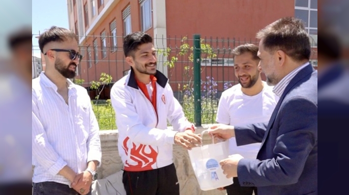 Başkan Uçar, ailelerin heyecanına ortak oldu